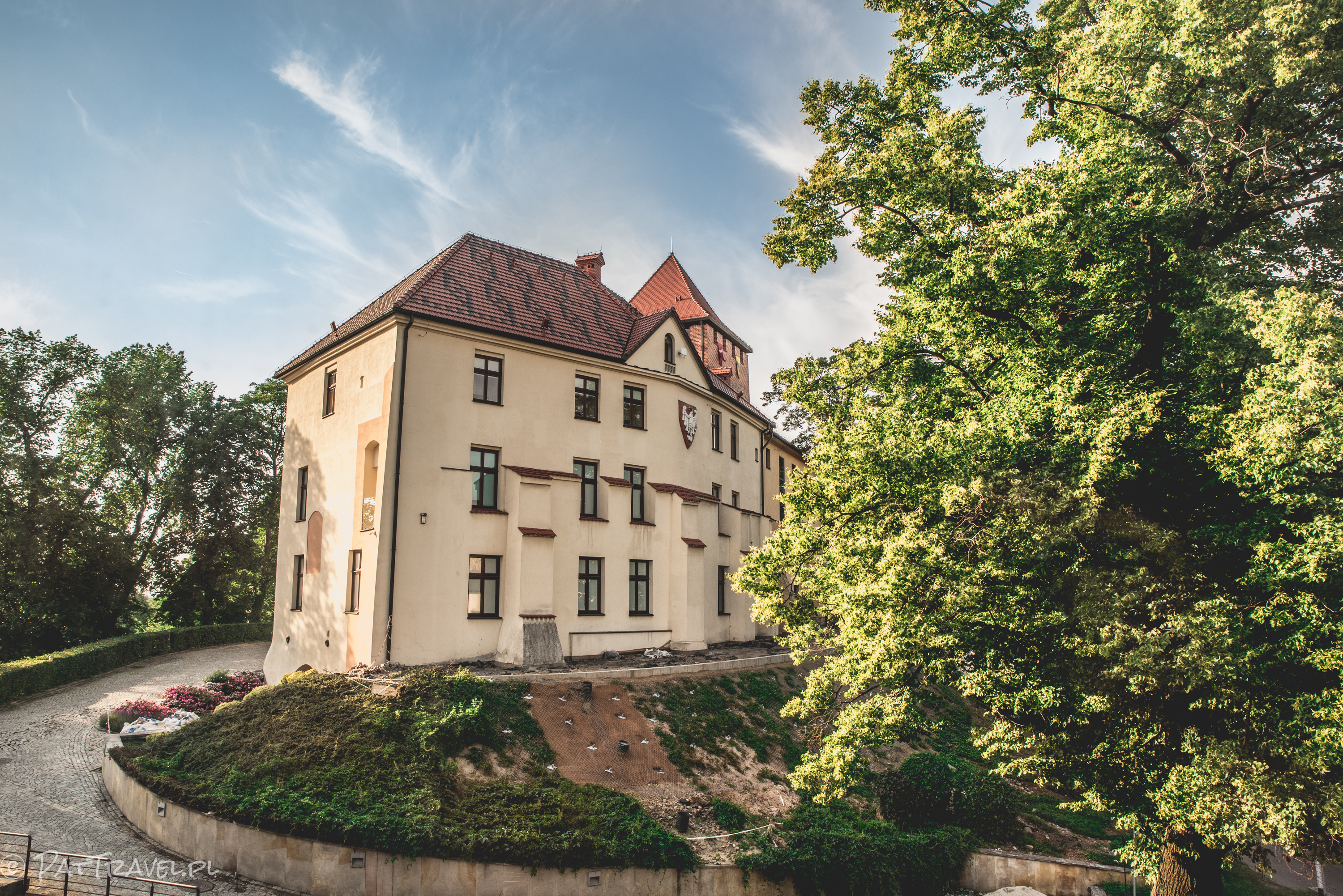 Muzeum Zamek w Oświęcimiu, widok z pokoju 220 